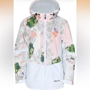 Arctix Kids Chamonix Jacket, Tropic Ski Print, XL/ 751-bb3